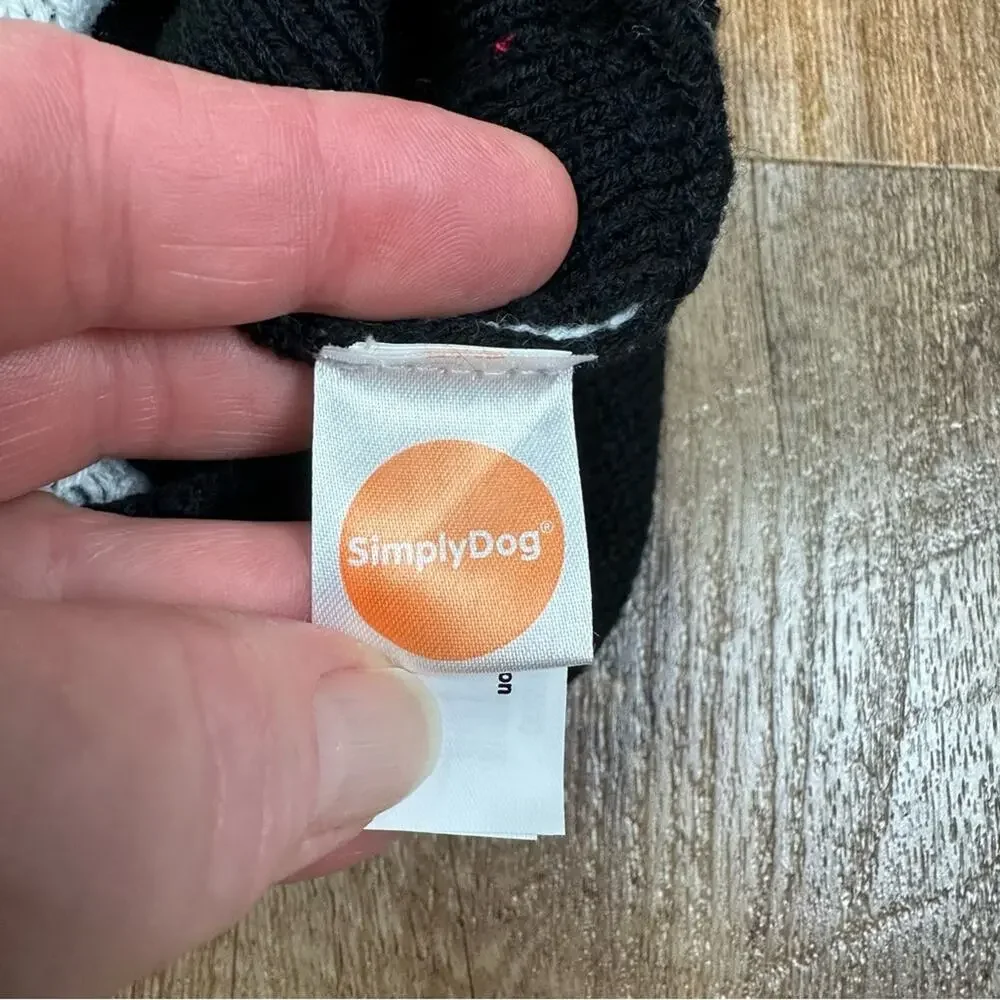 Simply Dog clothing instructions per